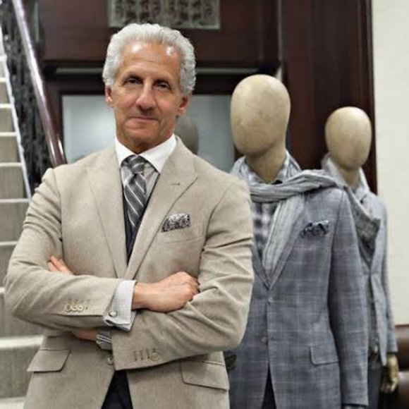 JOSEPH ABBOUD FOR NORDSTROM MEN'S PURE WOOL FULL LENGTH LUXURY OVERCOAT (CANADA) - Picture 6 of 17